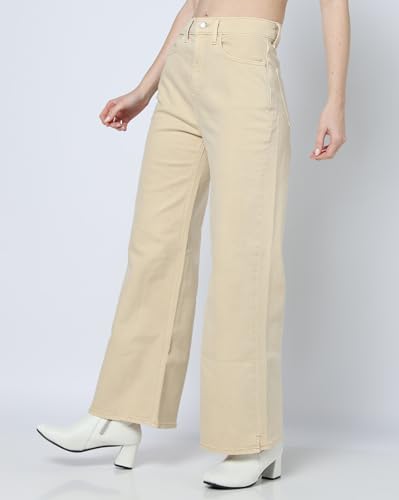 Image of Gap Women Relaxed Fit High Rise Clean Washed Jeans