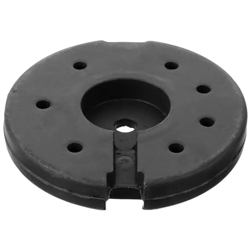 YARNOW Base Ligera Redonda para Lámpara de Escritorio Pie, de Plástico Negro, Diseño Simple y Delicado, Estable y Resistente Oxidación