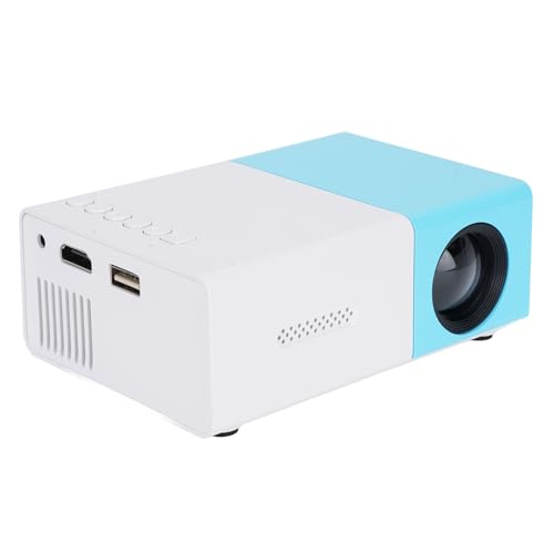 SENECESLI Mini Projecteur, Projecteur Portable 1080P, Vidéo LED Pico, Haut-parleurs Stéréo HiFi à Faible Bruit, de Cinéma Maison pour Téléphone...