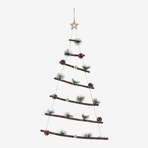 SKLUM Árbol de Navidad LED para Pared Iber Madera ↑100 cm