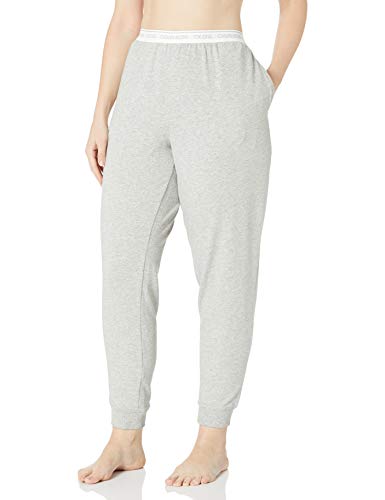 Calvin Klein Women's Size CK One Cotton Plus Jogger, Grey Heather, 2X