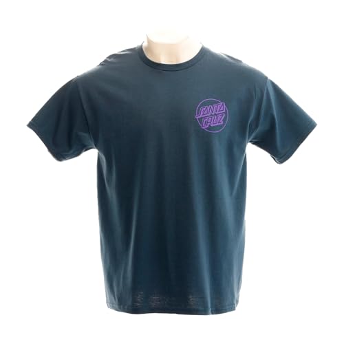 SANTA CRUZ Opus Dot S/S Heavyweight T-Shirt Blue Dusk W/Dark Purple XXL Mens4