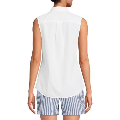 Lands' End Women's Sleeveless No Iron Shirt2