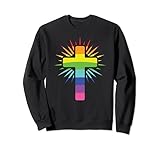 Photo Gallery croce arcobaleno gesù cristo bibbia cristiano lgbtq+gay orgoglio felpa Photo Gallery croce arcobaleno gesù cristo bibbia cristiano lgbtq+gay orgoglio felpa