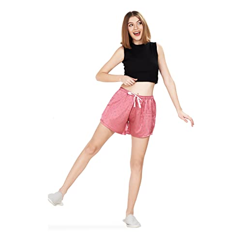 Image of WEET Satin Shorts for Women's | Lounge Shorts