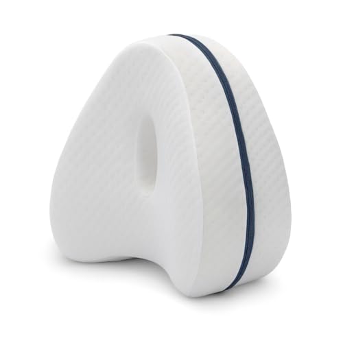 Cuscino per ginocchia in memory foam ortopedico, ideale per dormire