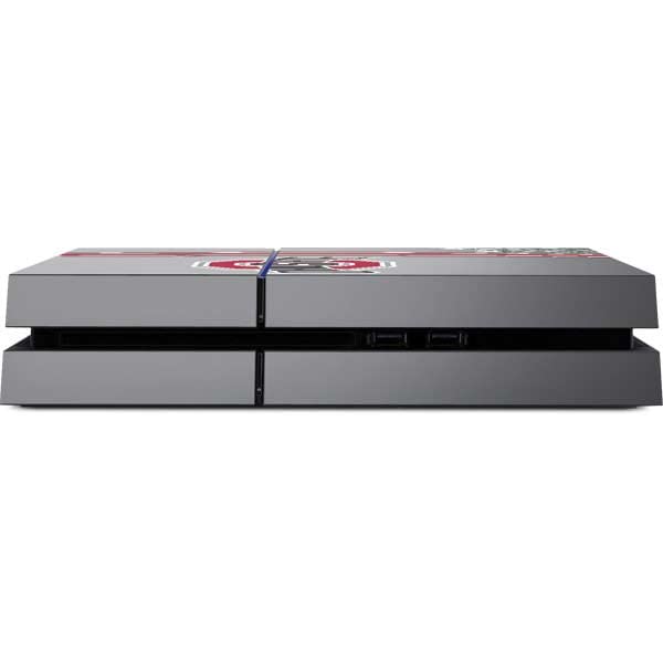 Skinit Decal Gaming Skin Compatible with PS4 Console - Officially Licensed Ohio State University Ohio State University Buckeyes Design