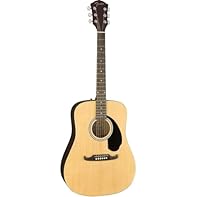 The FA-125 is a visually stunning guitar with a budget-friendly price. Quality laminate construction with a modern Fender 3 3 headstock and Viking bridge create an easy-playing instrument that sounds great. Beginners and developing players will appre...