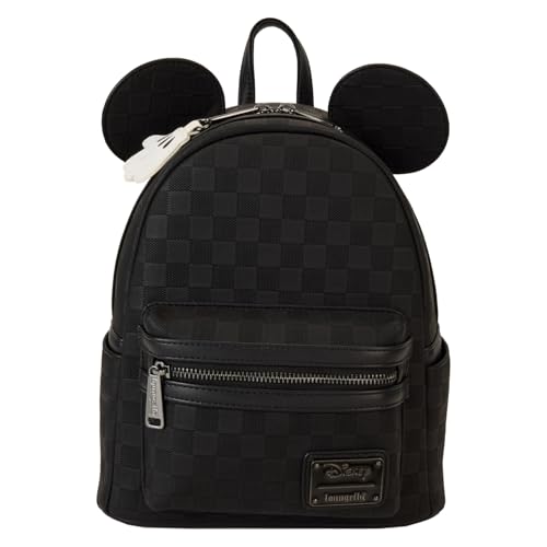 Loungefly Mickey Checkered Mini Backpack