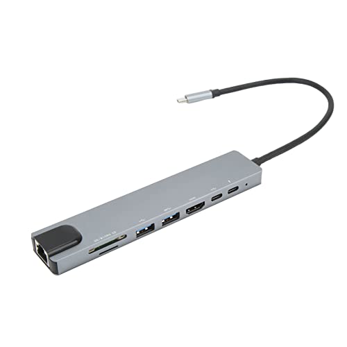 Adaptateur USB C complet pour le télétravail avec lecteur de carte mémoire