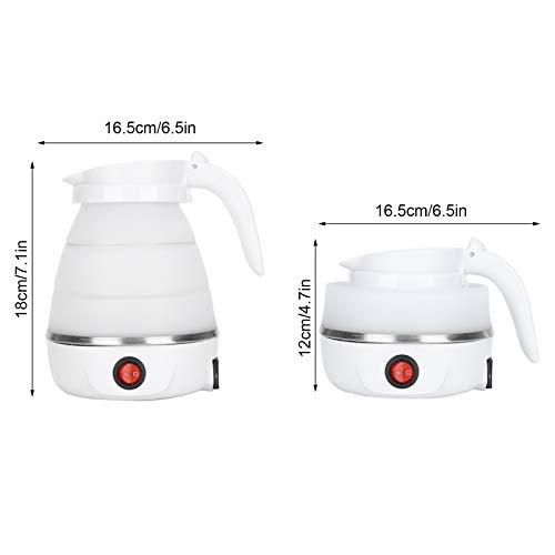 Hervidor Eléctrico Plegable Salaty 600ml Blanco miniatura 7
