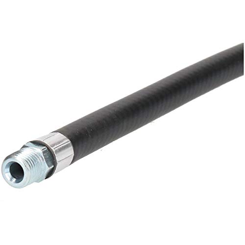 Manguera aire 0.6m x 10mm PCL con racor macho BSP de 3/8 pulgadas 4