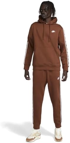 nike metallic swoosh tracksuit brown