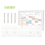 Supporto a Parete per Calendario Lucernario da 15 Pollici, Installazione Fai Da Te Facile Senza Perni e Fori con Viti e Mini Livella Senza Danni Chiodi o Tasselli Richiesti