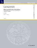  Neuzeitliche Etüden Für Flöte/ Modern Studies for Flute (1): GeWV 184. flute.