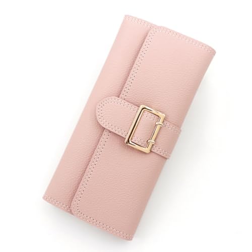 Fashion Women Wallets Long Tri-fold Wallet Purse Leather Female Clutch Card Hold2