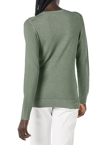 Image of Amazon Essentials Women's Long-Sleeve Lightweight Crewneck Sweater, Flattering (Available in Plus Size)