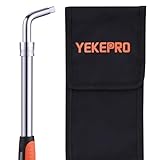 YEKEPRO Telescoping Lug Wrench with Pouch - Adjustable Length 15.2' to 20.7' Tire...
