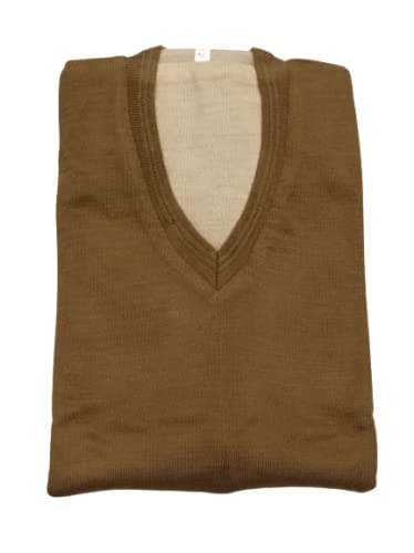 Tubination Sweater Boys Men Reversible Sleeveless Color Mouse-Fawn Sweater Pack of one (38)