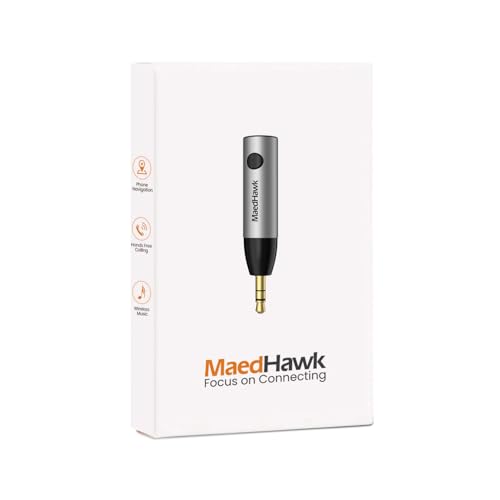 Maedhawk MG-BTR005 Bluetooth 5.0 Receiver, Maedhawk Bluetooth Aux Adapter Portable Wireless Audio Car Kit thumb #8