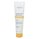 Boka Orange Cream Natural Toothpaste, Nano-Hydroxyapatite for Remineralizing, Sensitivity and Whitening, Fluoride-Free, Dentist Recommended for Kids and Adults, Made in USA, 4oz (Pack of 1)