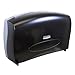 Scott Kimberly Clark Professional Combo Unit Toilet Paper Dispenser (09551), Cored Standard Roll Compatible, Smoke (Black), 13.1" x 20.4" x 5.8", 1 / Case