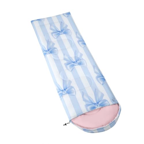 Manfei Japanese Cherry Cat Bolsa de Dormir para Camping Vintage Gato 32°F para Niños Clima Frío y Cálido miniatura 4