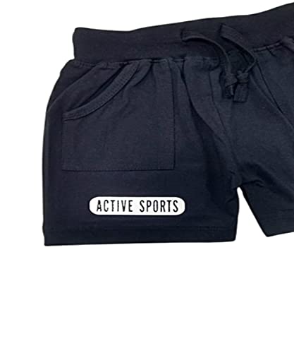 Image of 100% Pure Cotton Printed Regular fit Casual Shorts for Kids Girls