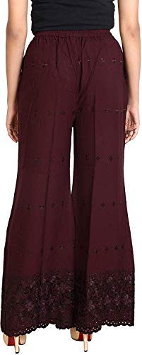 Image of Women's Rayon Half Chicken Palazzo