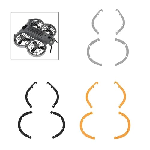 Ensemble d'accessoires drone DJI Neo 2 - Kit de protection premium gris mat - 4