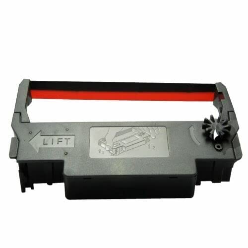 Image of Ep ERC 38 Cartridge Ribbon Compatible for Epson TM-300,TM U210D,TM U220D TM-U220 TM-U220-B (REB & Black 5)