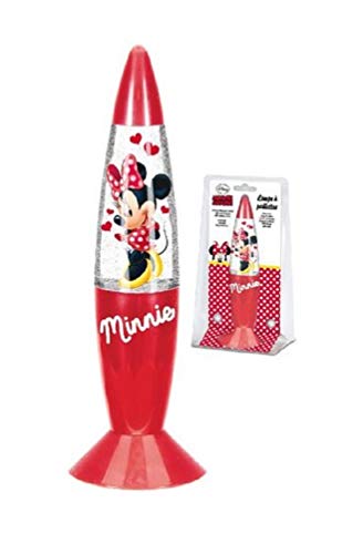 Minnie Mouse LED Glitzer-Lampe mit Farbwechsel, Farbe:Rot Cover