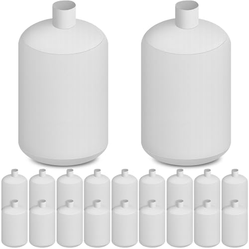 Pangda 20 Pack Insulation Removal Vacuum Bag Bulk 6 x 4 ft Heavy Duty Attic Low Dust Bag Holds 75 Cubic ft 400 Lbs Compatible with Insulation Hoses Easy-fill Spout & Lowest Dust Filter (White)