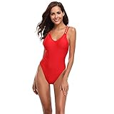 # x2740; Convient à toutes les occasions (plage d'été, fête à la piscine, sports nautiques, natation, bronzage, etc.) --- Lorsque vous portez ce maillot de bain une pièce, vous pouvez montrer vos jambes droites et vous rendre plus confiant. Convient pour les plages, les fêtes à la piscine, les vacances, les lunes de miel, les entraînements, etc.