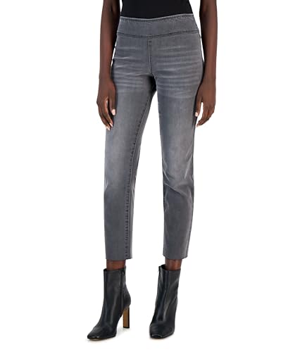 I.N.C. Womens Pull On Straight Leg Jeans