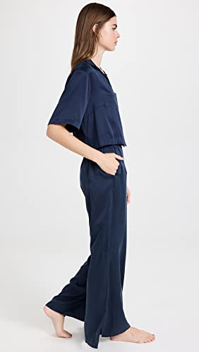 Washable Silk High Rise Pant Set4
