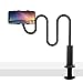 Produktbild GRSTREE Handy-Halter, universeller Handy-Ständer, Clip, Flexible Klemme, 100 cm, Lange Arm-Halterung,schwarz