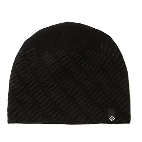 Ronhill Men's Classic Beanie, Black/Charcoal, One Size UK