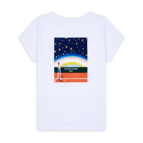 T-Shirt Roland Garros Affiche 2023 Femme Tennis Sportswear Mode Été