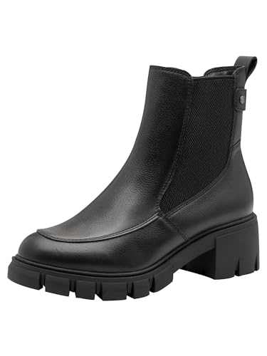 Bottine Chelsea Tamaris talon plat et élastiques confortables