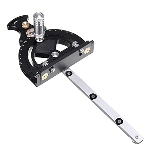 Calibre de ingletes para sierra con mango y escala 0-70° miniatura 1