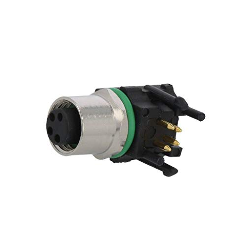 Connecteur M8 femelle 4 PIN coudé à 90 degrés SR-M8A-04P
