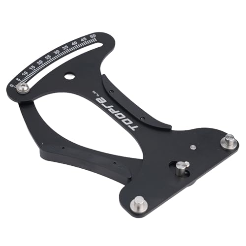 Gettimore Misuratore di tensione dei raggi della lega di alluminio della bicicletta per MTB Bike Rim Wheel Group Tension Deviation Correction Strumento di misurazione