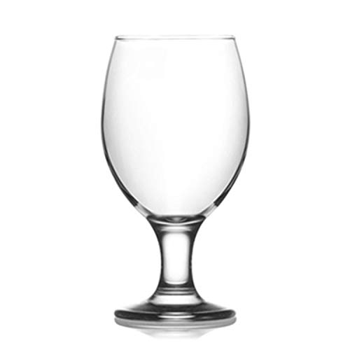 Epure Cremona Collection 4 Piece Water Goblet Glass Set - Strong Stemmed Glasses For Drinking Water, Juice, Wine, Mixed Drinks, And Cocktails (Water Goblet (13.5 Oz)) #TOP1