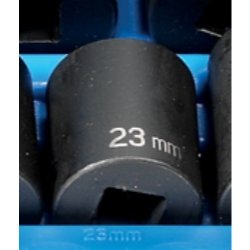 Douille impact 23mm Grey Pneumatic GRE2123M 12 pans pour serrage mécanique lourd