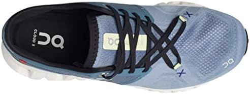 ON Cloud X 3 Mens Shoes Size 10, Color: Pewter/White-White | Image 2