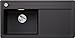 Produktbild BLANCO ZENAR XL 6 S-F, SILGRANIT schwarz, Einbauart: Flächenbündig, Hauptbecken links, mit Ablauffernbedienung, ohne Zubehör, 60er Unterschrank, Großes Becken, Reinigungsfreundliche Öberfläche