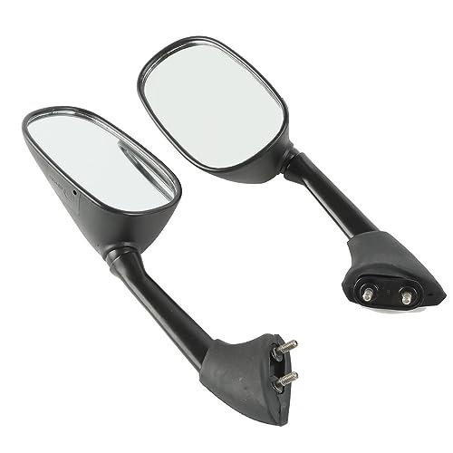 Rétroviseurs moto latéraux noirs de remplacement pour YZF R1 R6 gauche droite