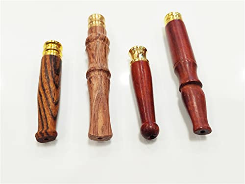 Wooden Cigarette Holder With Metal Interface Set Of 4 Handmade From Natural Wood Portable Reusable Regular Cigarette Holder #TOP2