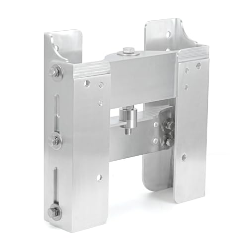 4 Adjustable Jack Plate Manual Transom Set Back Jack Plate for Outboard Boat Motor 225 Maximum Horsepower